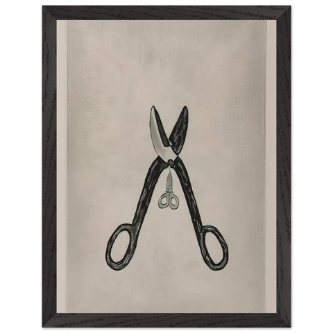 SCISSORS 1994 by Louise Bourgeois — Framed art print at Zephyeer