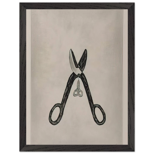 SCISSORS 1994 by Louise Bourgeois — Framed art print at Zephyeer