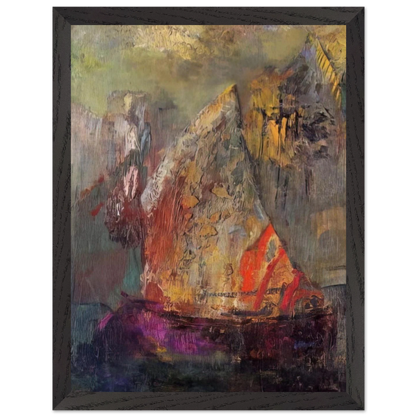 A BOAT 1 by Odilon Redon — Framed art print at Zephyeer