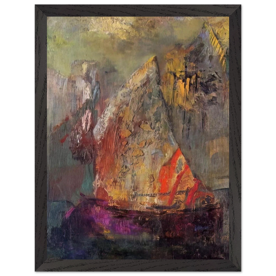 A BOAT 1 by Odilon Redon — Framed art print at Zephyeer