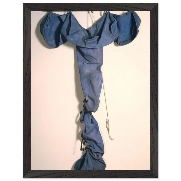 SOFT DRAINPIPE BLUE COOL VERSION 1967 by Claes Oldenburg — Framed art print at Zephyeer