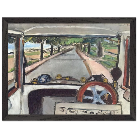 THE WINDSHIELD 1917 0 by Henri Matisse — Framed art print at Zephyeer