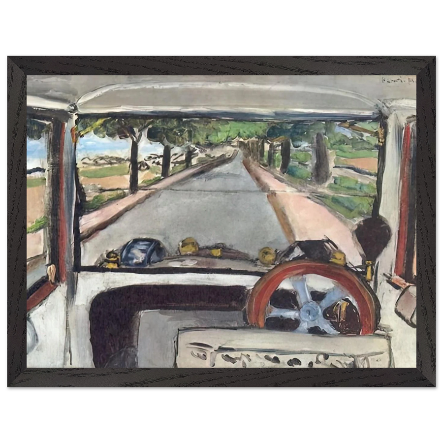 THE WINDSHIELD 1917 0 by Henri Matisse — Framed art print at Zephyeer