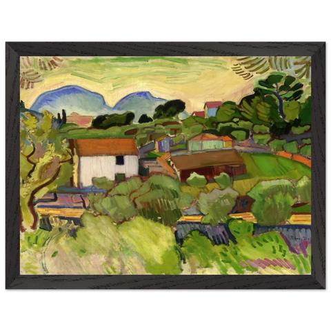 THE RIVER by Raoul Dufy — Framed art print at Zephyeer