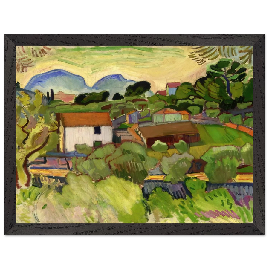 THE RIVER by Raoul Dufy — Framed art print at Zephyeer