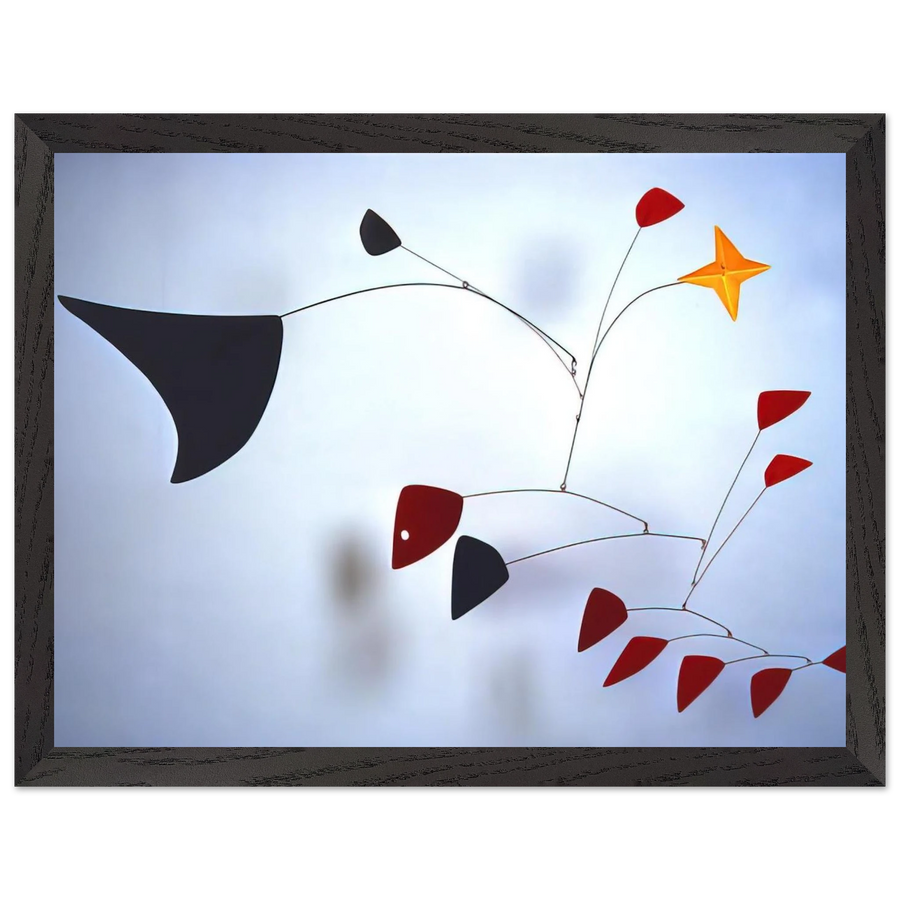 THE STAR 1960 by Alexander Calder — Framed art print at Zephyeer