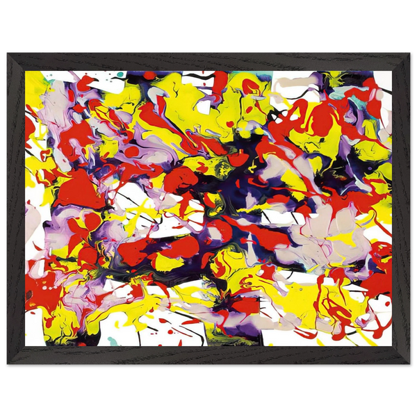 Untitled  SFP94-69  SFF 1743 by Sam Francis — Framed art print at Zephyeer