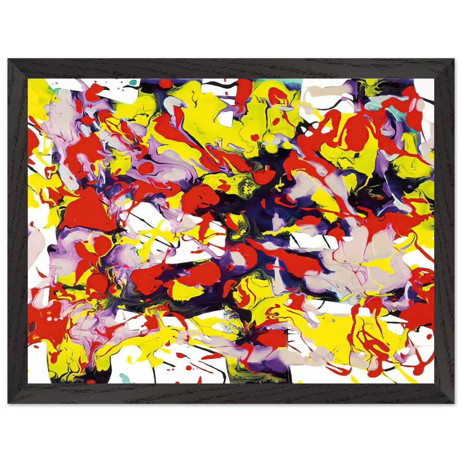 Untitled  SFP94-69  SFF 1743 by Sam Francis — Framed art print at Zephyeer