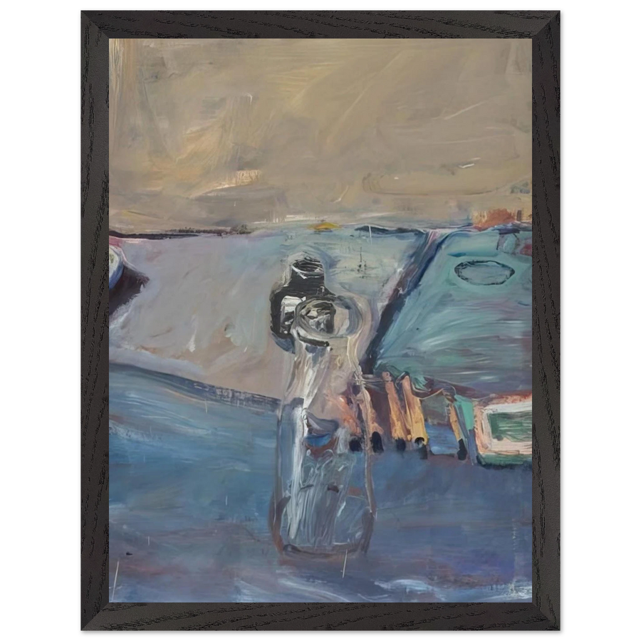Bottles by Richard Diebenkorn — Framed art print at Zephyeer