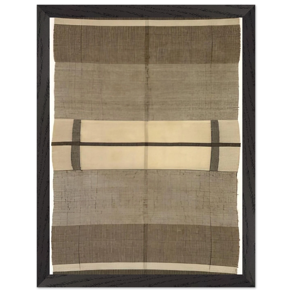 WALL HANGING 1924 by Anni Albers — Framed art print at Zephyeer