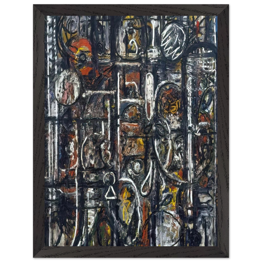 Palimpsest by Richard Pousette-Dart — Framed art print at Zephyeer