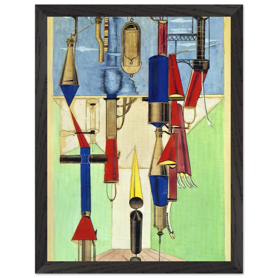 Hydrometric Demonstration by Max Ernst — Framed art print at Zephyeer