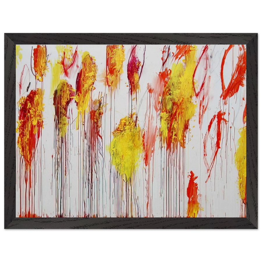 Lepanto, Part XII by Cy Twombly — Framed art print at Zephyeer