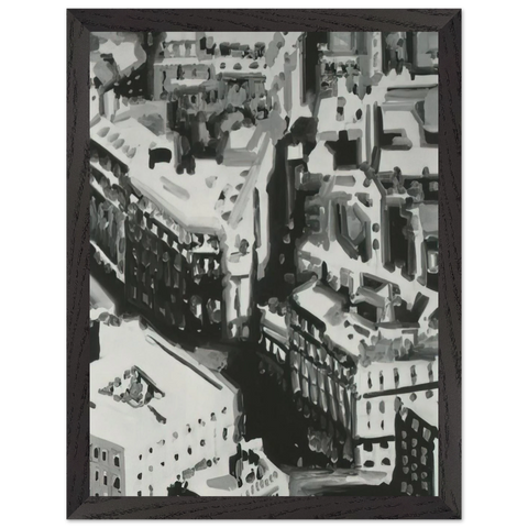 TOWNSCAPE P1 1968 by Gerhard Richter — Framed art print at Zephyeer
