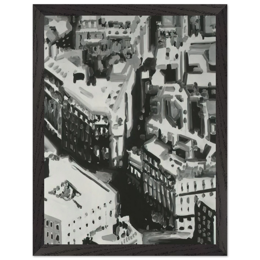 TOWNSCAPE P1 1968 by Gerhard Richter — Framed art print at Zephyeer
