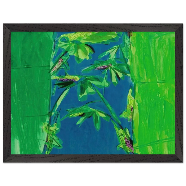 Early Summer - 1980 by Walasse Ting — Framed art print at Zephyeer