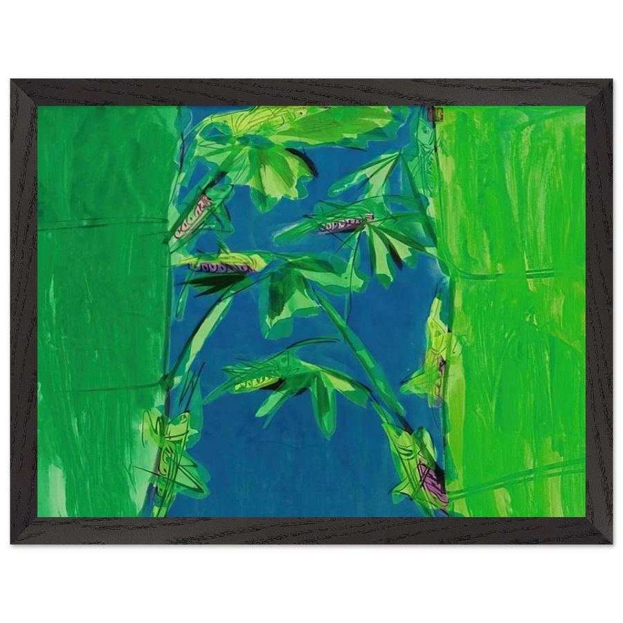 Early Summer - 1980 by Walasse Ting — Framed art print at Zephyeer