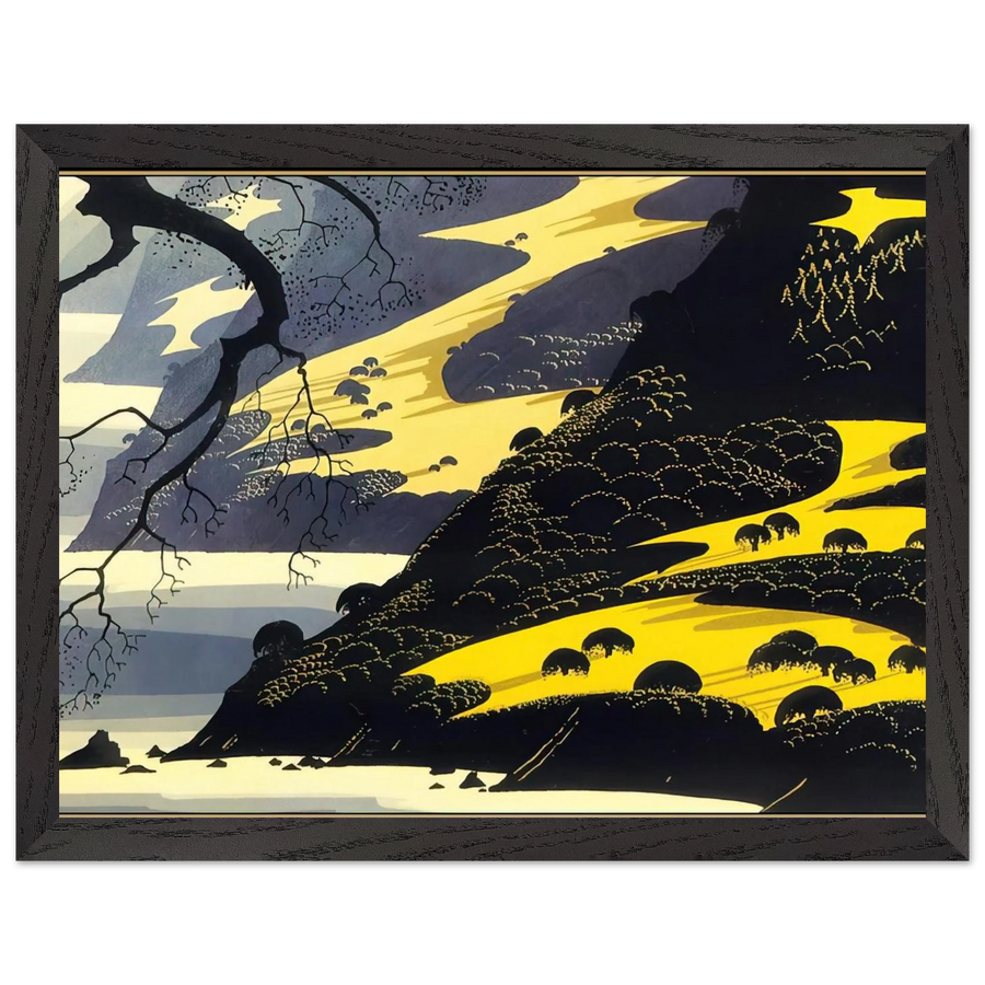 Coastal Fog by Eyvind Earle — Framed art print at Zephyeer