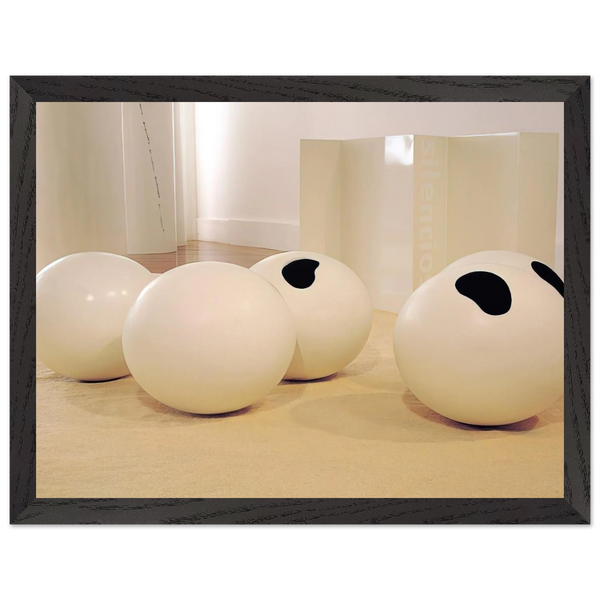 Balls - 2001 by Lygia Pape — Framed art print at Zephyeer