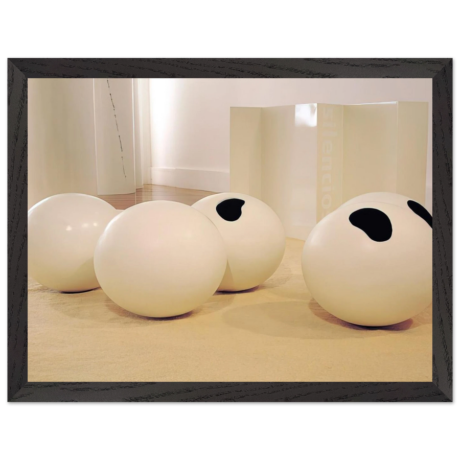 Balls - 2001 by Lygia Pape — Framed art print at Zephyeer