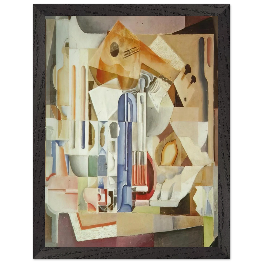 CRYSTALLINE STILL LIFE by Salvador Dali — Framed art print at Zephyeer
