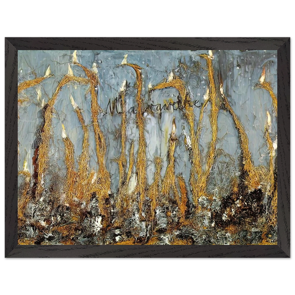 MARGARETHE by Anselm Kiefer — Framed art print at Zephyeer