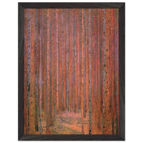 FIR FOREST I by Gustav Klimt — Framed art print at Zephyeer