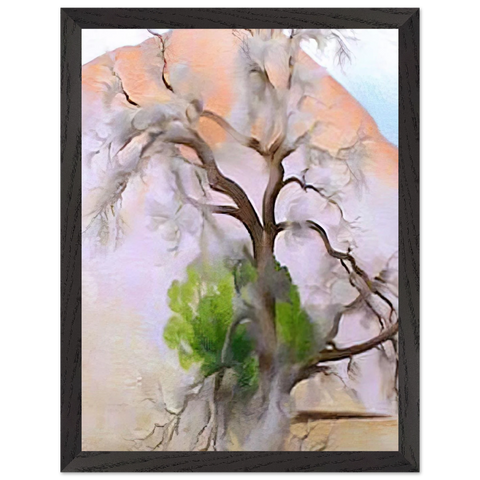 Pinons with Cedar by Georgia O'Keeffe — Framed art print at Zephyeer