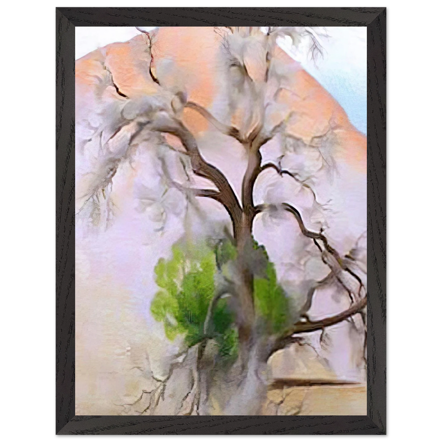 Pinons with Cedar by Georgia O'Keeffe — Framed art print at Zephyeer