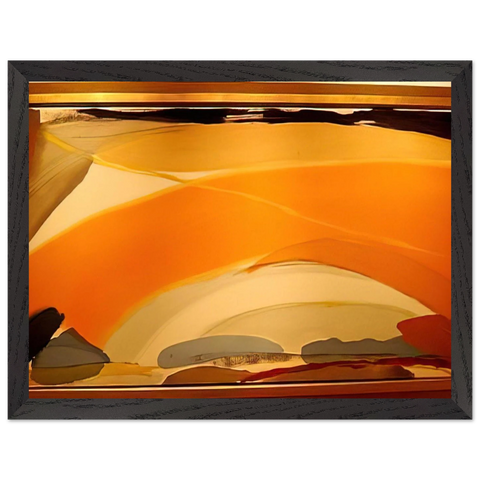 Vina - 1977 by Larry Zox — Framed art print at Zephyeer