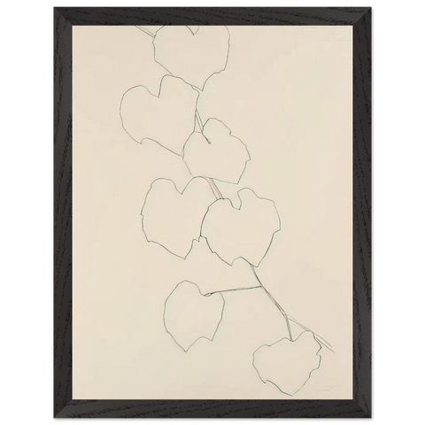 Grape Leaves II by Ellsworth Kelly — Framed art print at Zephyeer