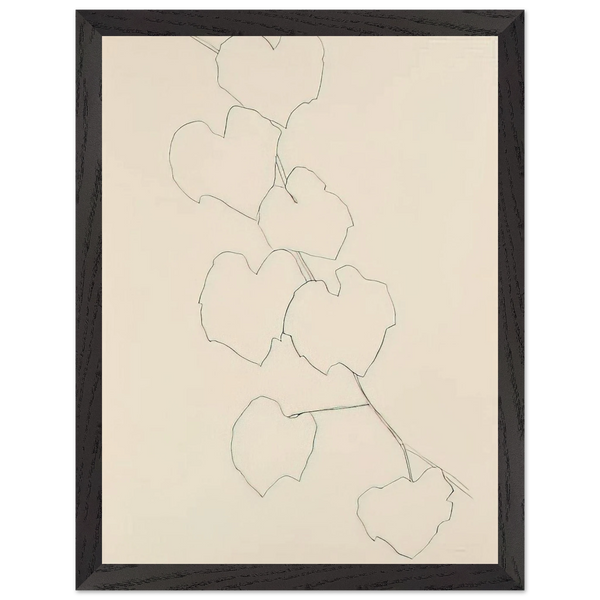 Grape Leaves II by Ellsworth Kelly — Framed art print at Zephyeer