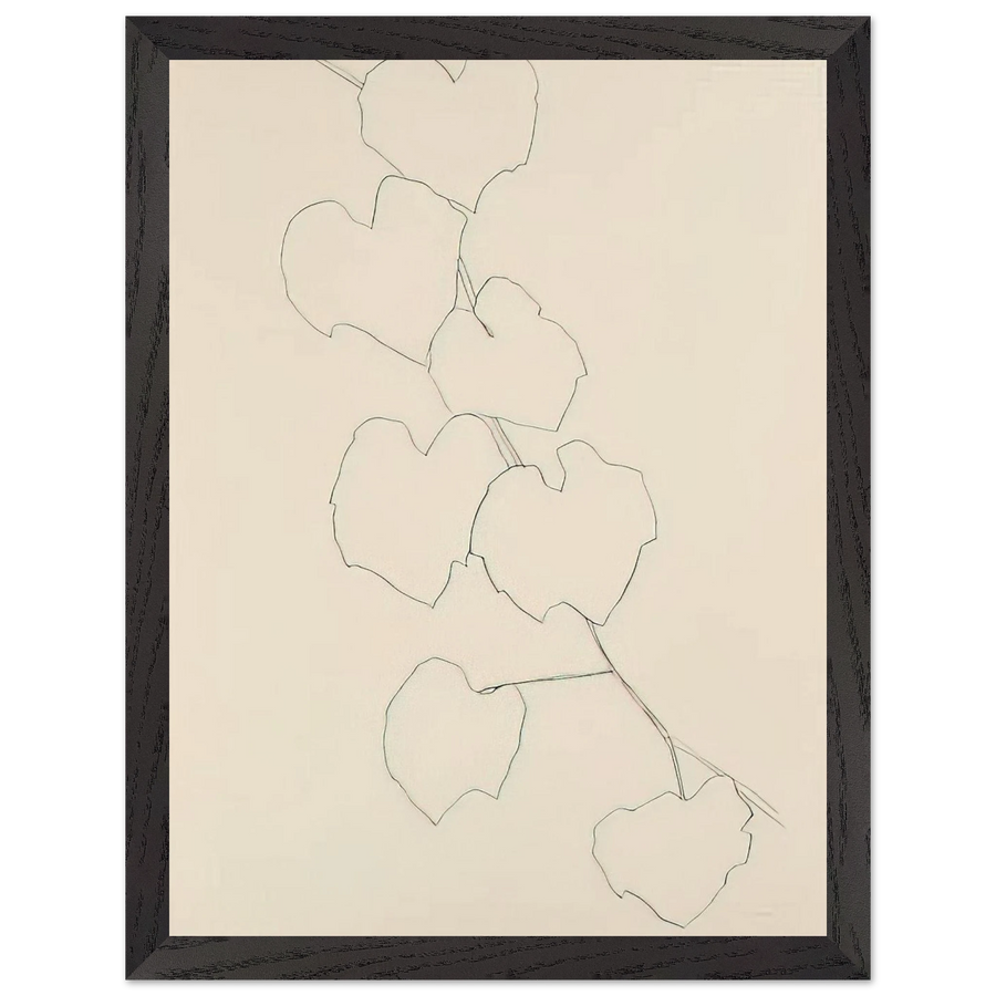 Grape Leaves II by Ellsworth Kelly — Framed art print at Zephyeer