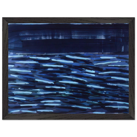 Flowers Of The Deep - 1984 by Ronnie Landfield — Framed art print at Zephyeer