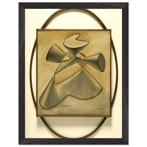 SHAKESPEAREAN EQUATION KING LEAR by Man Ray — Framed art print at Zephyeer