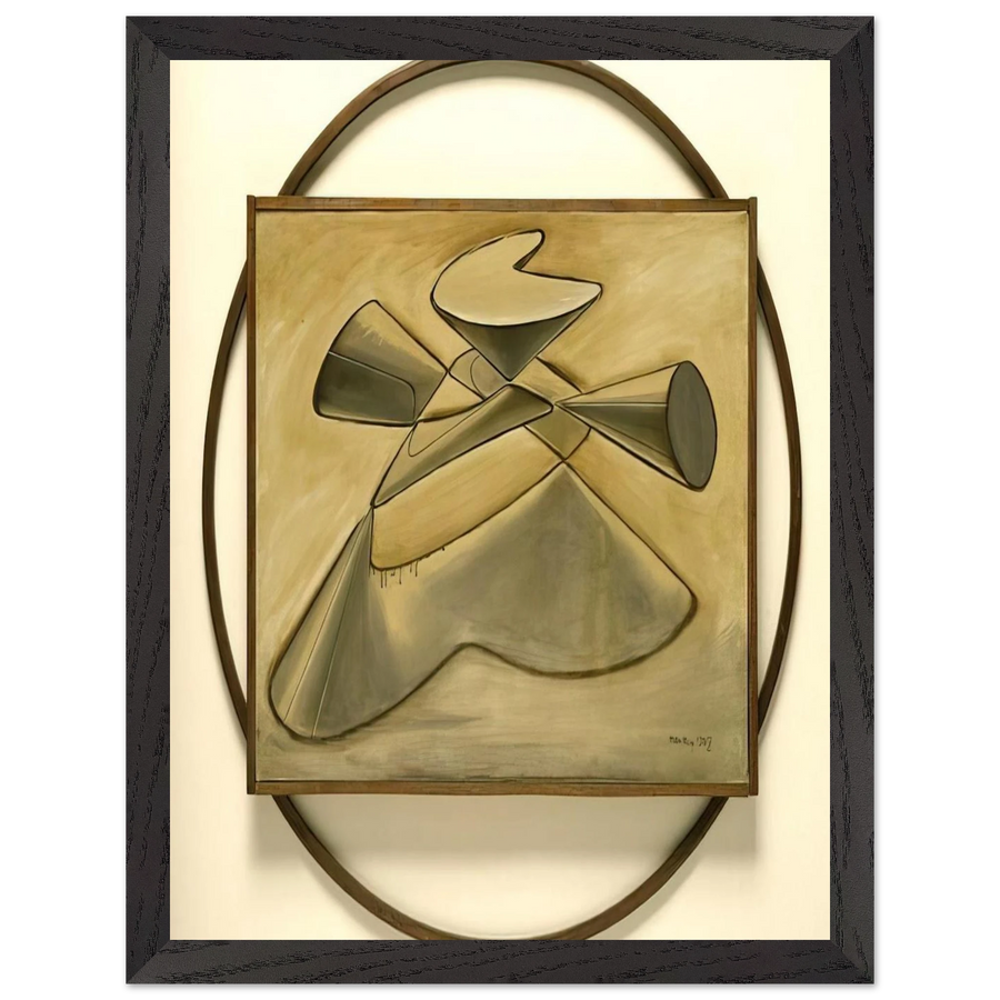 SHAKESPEAREAN EQUATION KING LEAR by Man Ray — Framed art print at Zephyeer