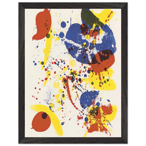 Untitled  from Pasadena Box   Lembark L62 by Sam Francis — Framed art print at Zephyeer