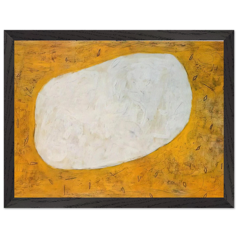 Homage to Dubuffet I - 1952 by Gene Davis — Framed art print at Zephyeer