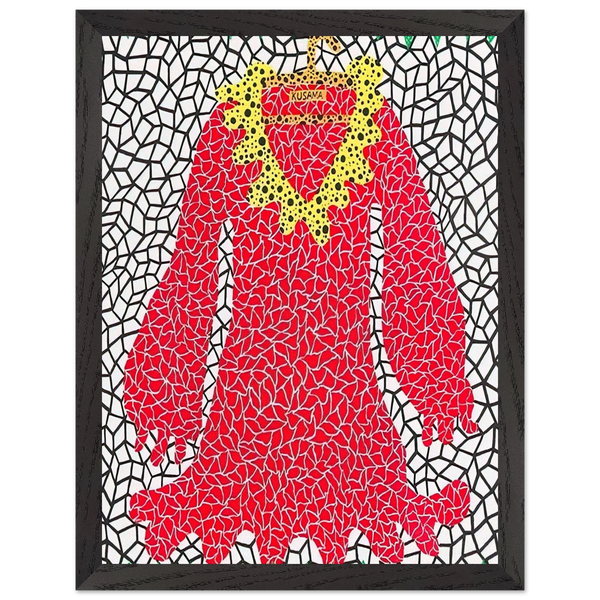 DRESS 1982 by Yayoi Kusama — Framed art print at Zephyeer