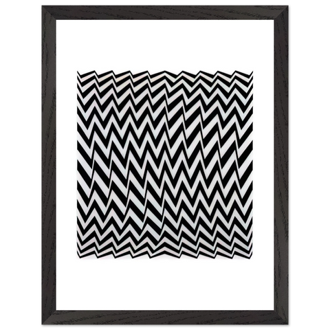 FRAGMENT 3 1965 by Bridget Riley — Framed art print at Zephyeer