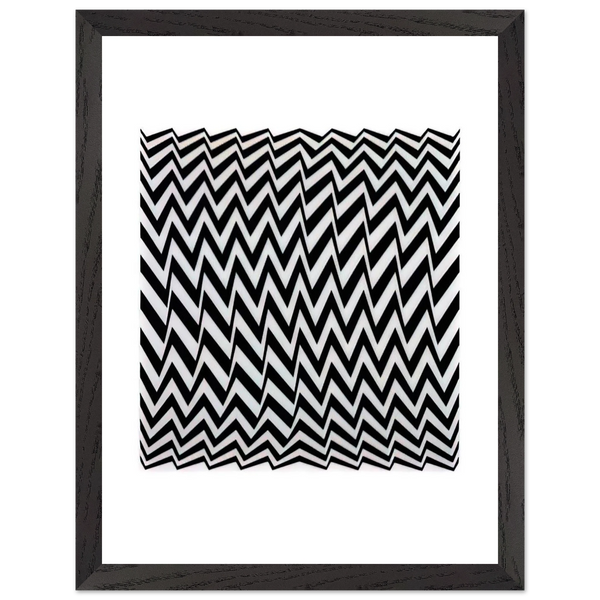 FRAGMENT 3 1965 by Bridget Riley — Framed art print at Zephyeer