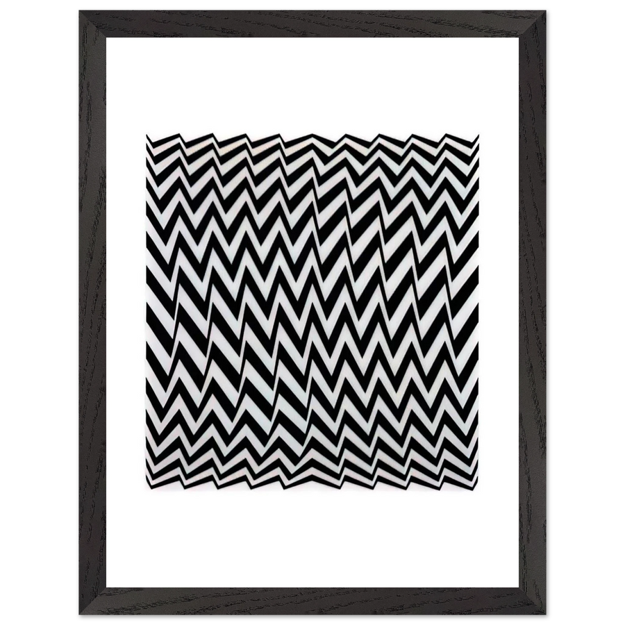 FRAGMENT 3 1965 by Bridget Riley — Framed art print at Zephyeer