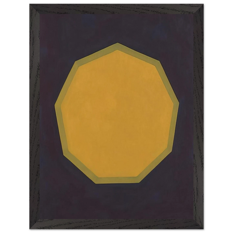 Nine-Sided Figure by Sol LeWitt — Framed art print at Zephyeer