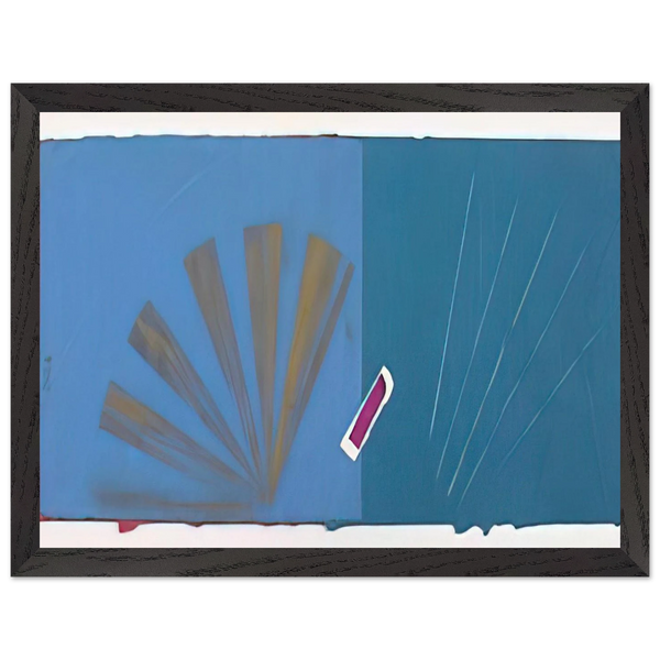 Summer Collage by Sol LeWitt — Framed art print at Zephyeer