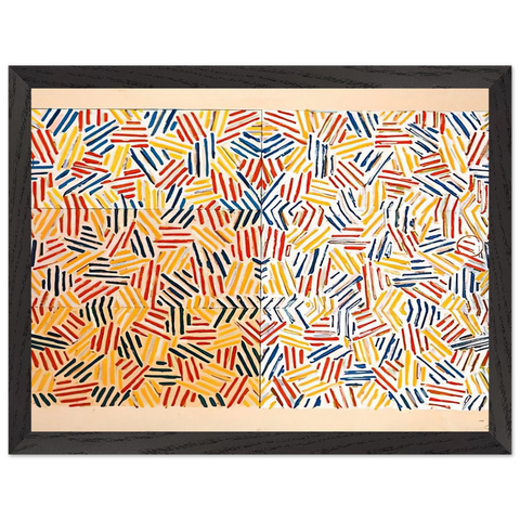 CORPSE AND MIRROR 1969 2 by Jasper Johns — Framed art print at Zephyeer