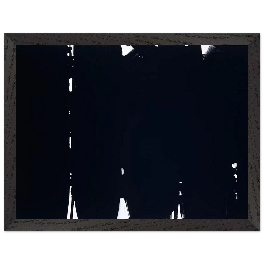 Peinture 220 x 366 cm, 14 mai 1968 - 1968 by Pierre Soulages — Framed art print at Zephyeer