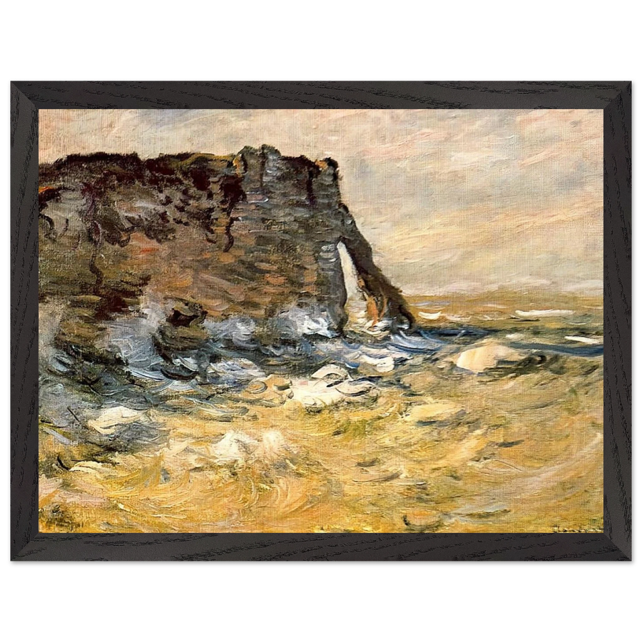 Port d`Aval by Claude Monet — Framed art print at Zephyeer