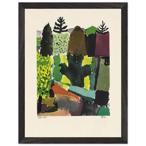 PARK 1920 by Paul Klee — Framed art print at Zephyeer