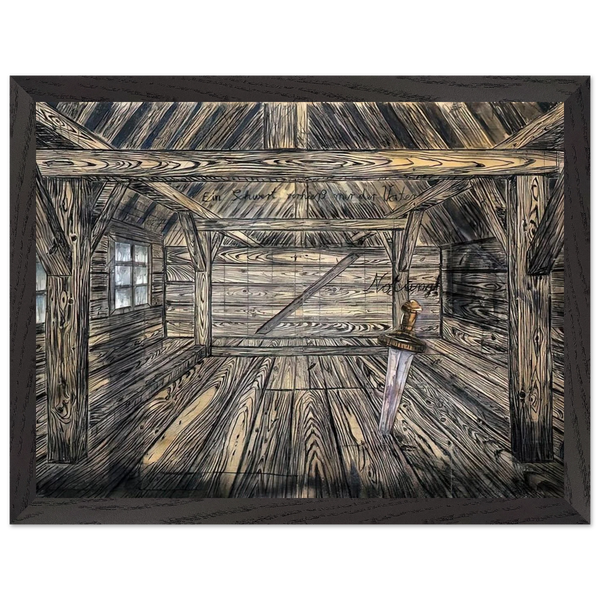 NOTHUNG 1973 by Anselm Kiefer — Framed art print at Zephyeer