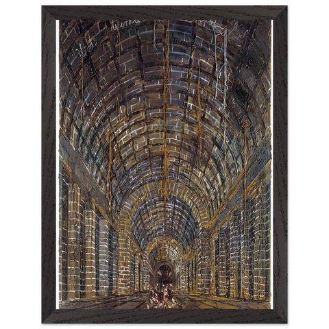 URD VERDANDI SKULD THE NORNS 1983 by Anselm Kiefer — Framed art print at Zephyeer